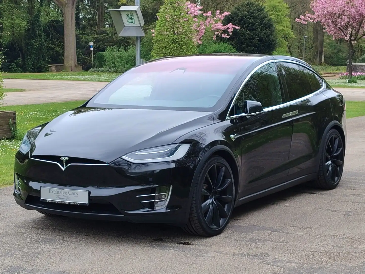 Tesla Model X MODEL X 100D | MCU2 | TRAILER-HITCH | 22-INCH Zwart - 2