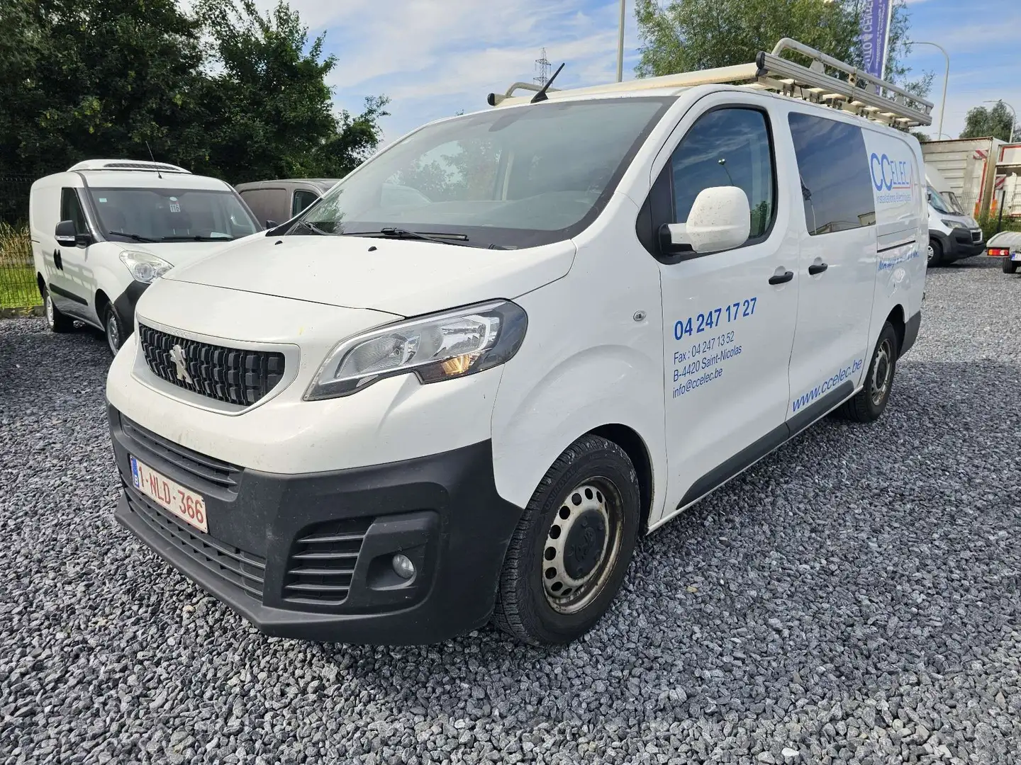 Peugeot Expert 2.0 BlueHDi L3 Long // 6 PLACES / GPS // Blanc - 1