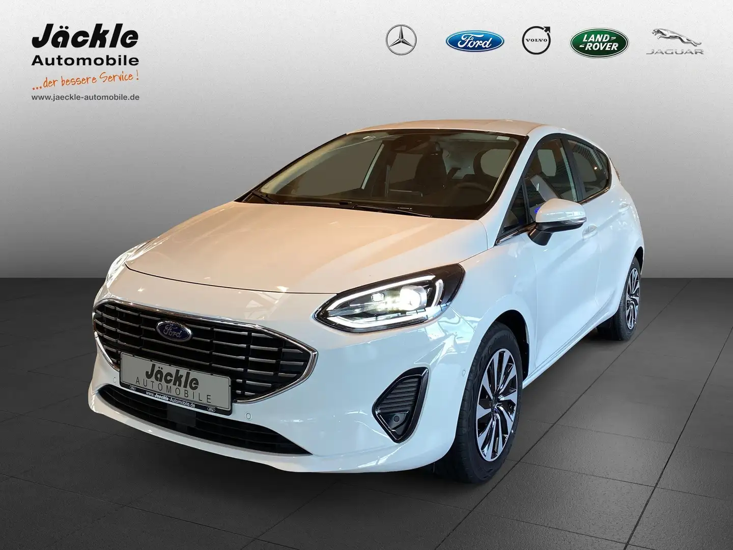 Ford Fiesta Titanium Blanc - 1