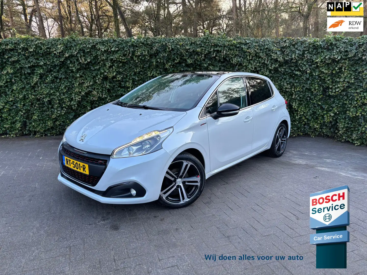 Peugeot 208 1.2 GT-line | Half Leer | JBL | Pano | Org NL | Cr Wit - 1
