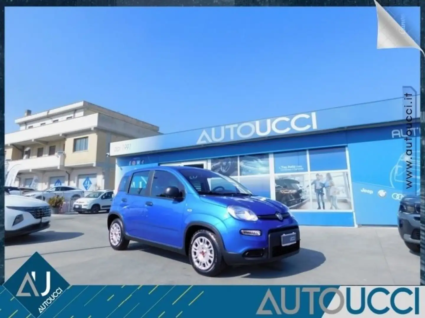 Fiat Panda 1.0 FireFly S&S Hybrid Blauw - 1