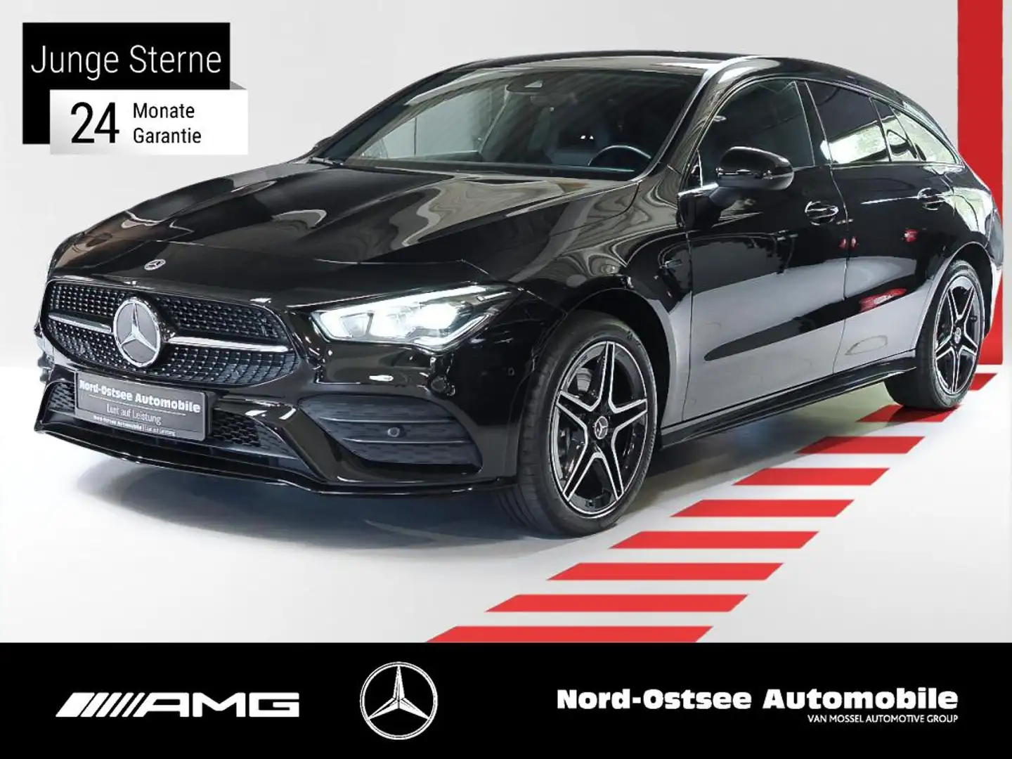 Mercedes-Benz CLA 250 e SB AMG EDITION 2020 KAMERA TEMPO NIGHT Negro - 1