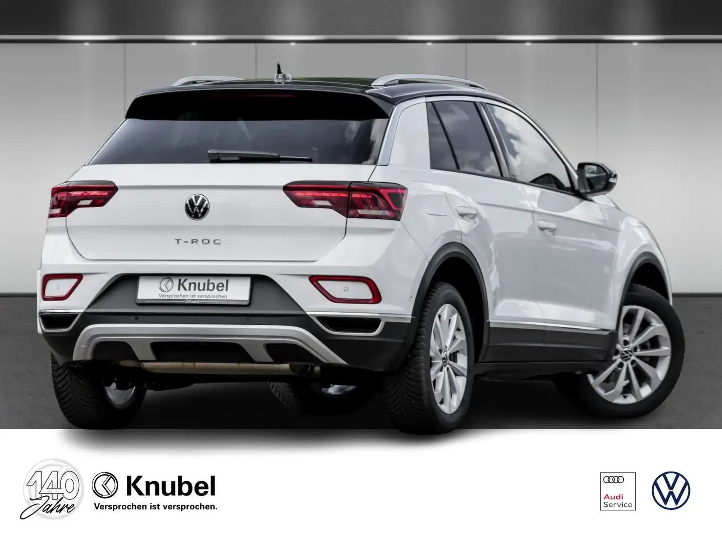 Volkswagen T-Roc Style 1.5 TSI DSG LED+ Navi AHK ACC ParkAss. Wit - 2