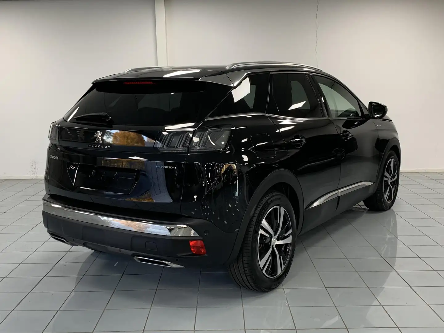 Peugeot 3008 1.6 HYbrid4 300 GT SOH 98,1 % | PANORAMADAK | ACHT Noir - 2