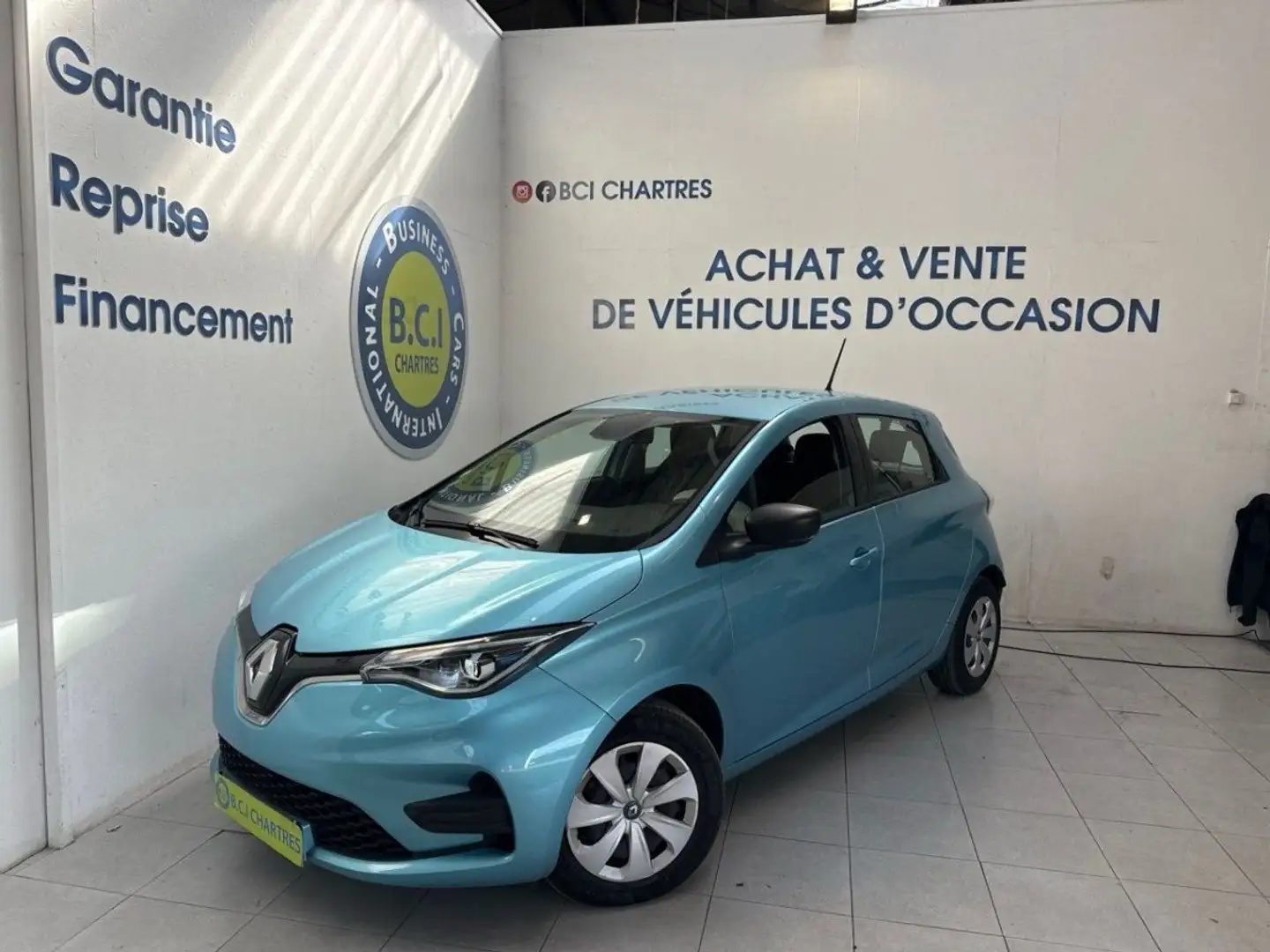 Renault ZOE LIFE CHARGE NORMALE ACHAT INTEGRAL R110 - 20 Bleu - 1