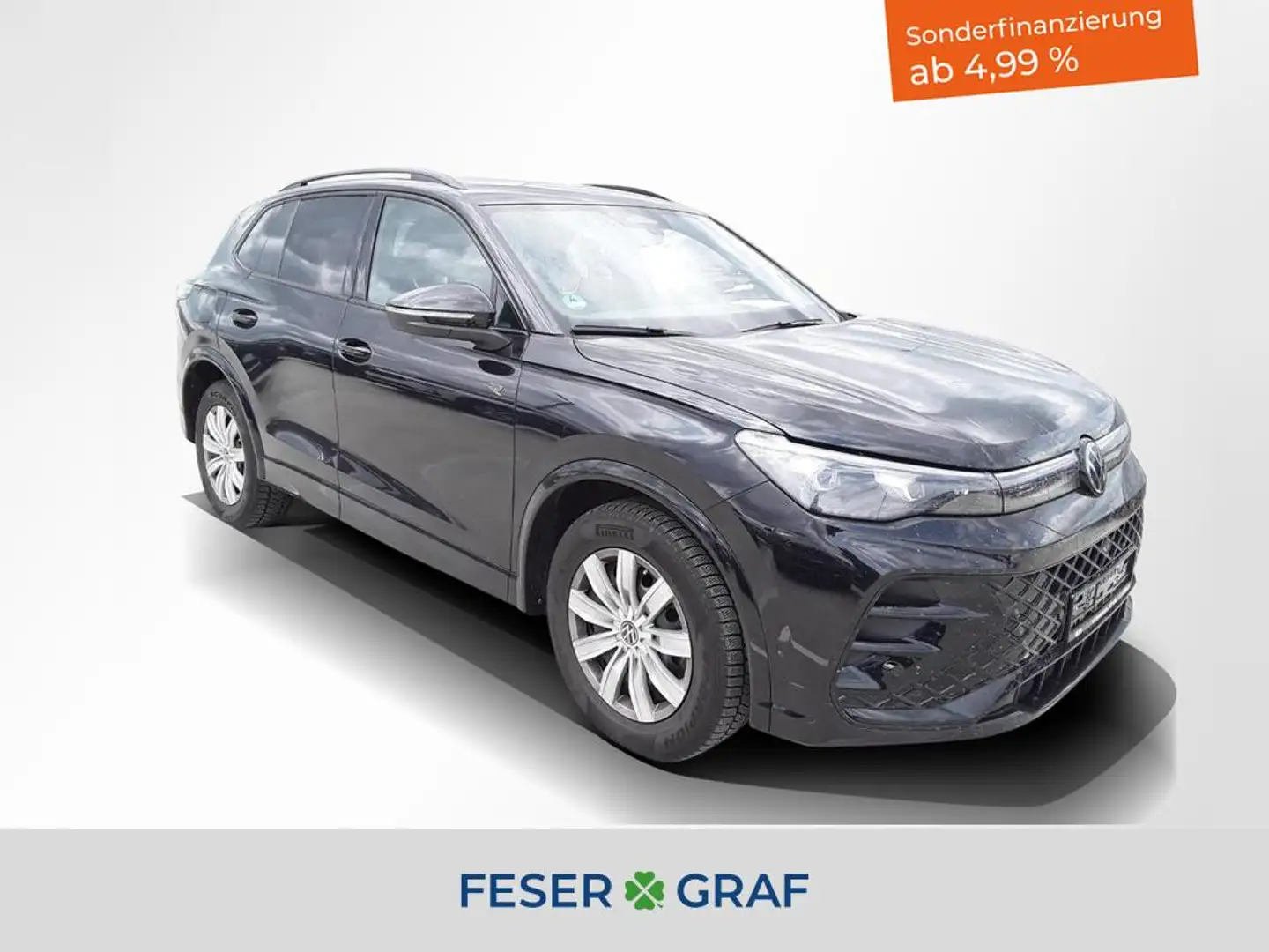 Volkswagen Tiguan 1.5 eTSI R-Line BlackStyle DSG IQ-Light / AreaView Schwarz - 1