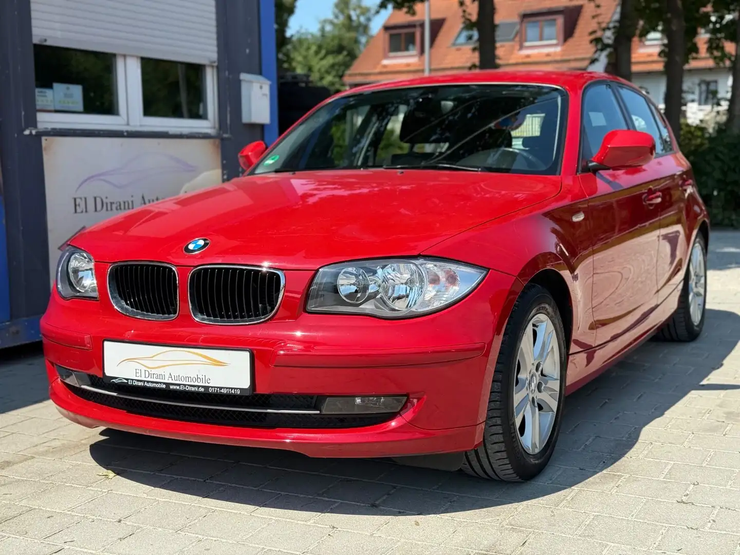BMW 116 d Advantage 66TKM!/S-Heft/Klima/PDC/TÜV 05.26 Rood - 1