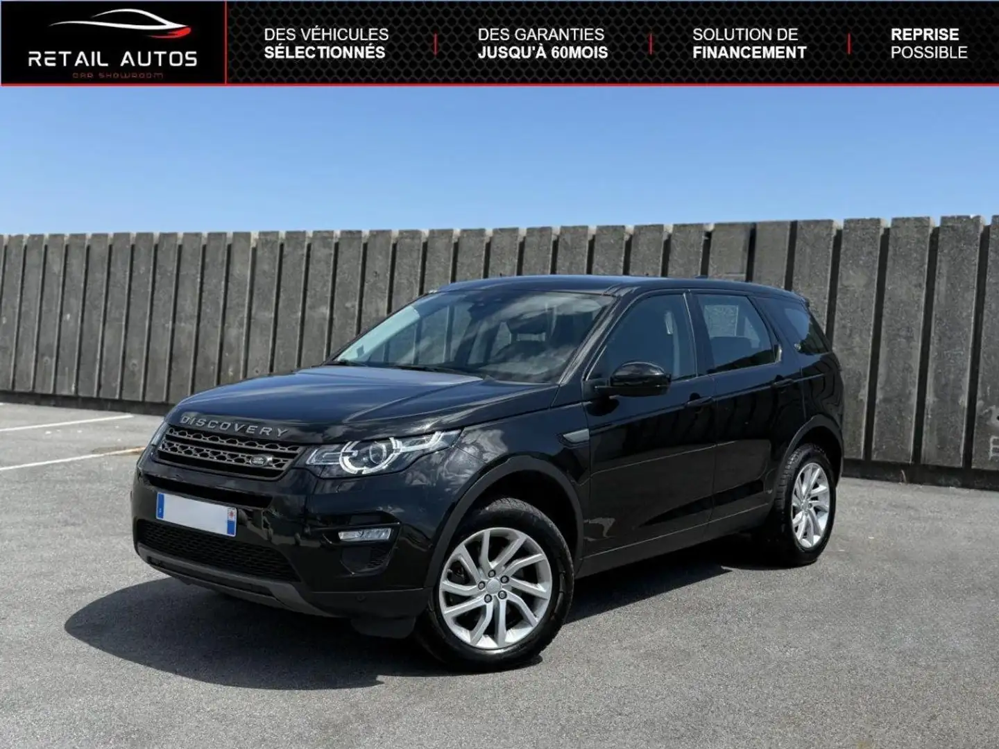 Land Rover Discovery Sport 2.0 TD4 150ch AWD SE BVA Mark II Zwart - 1