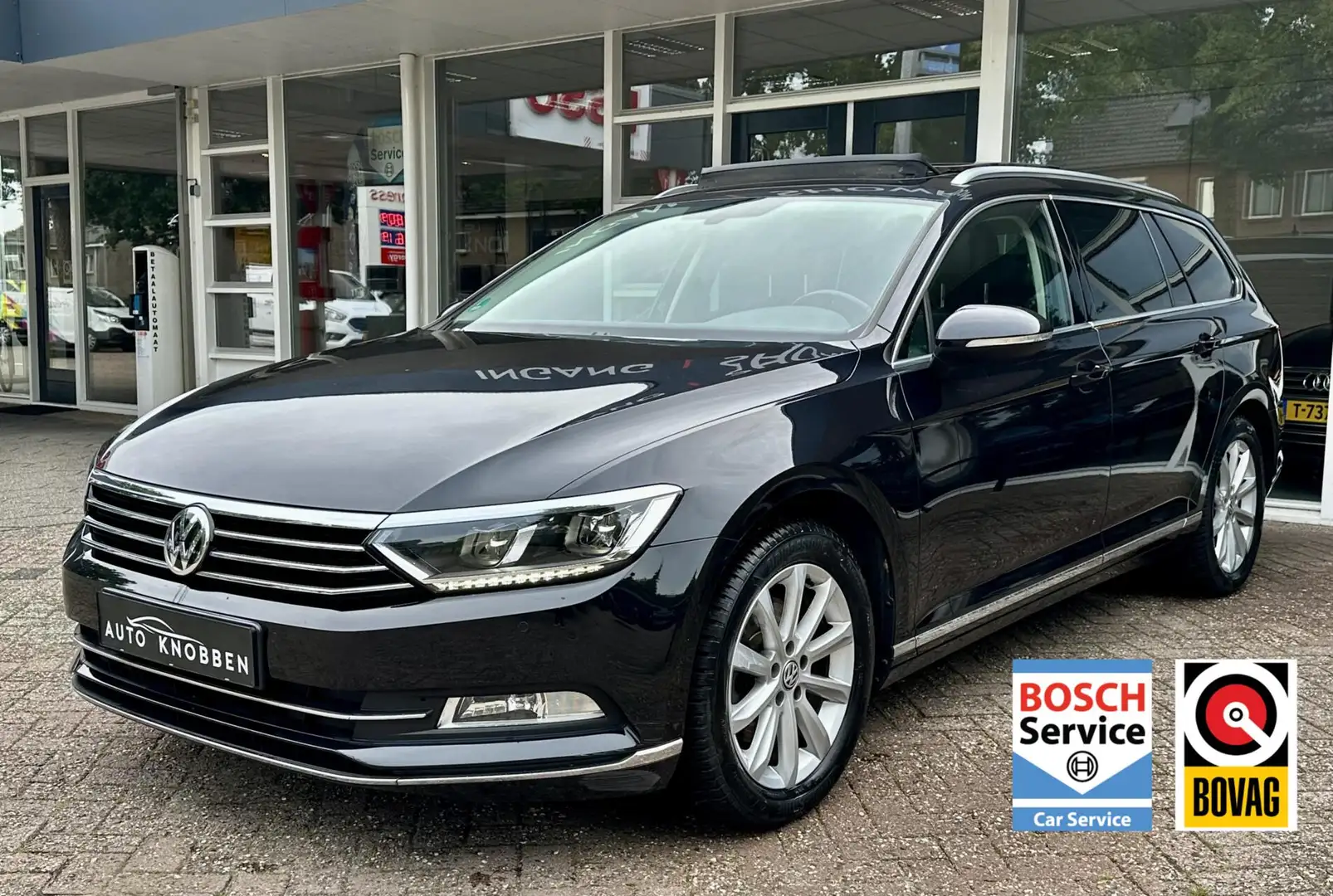 Volkswagen Passat Variant 1.4 TSI ACT Highline Led, Pano, Leer/Alcantara, Pd Noir - 1