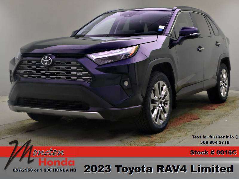 Blue 2023 Toyota RAV4 SUV / Crossover All-Wheel Drive 8-Speed Automatic