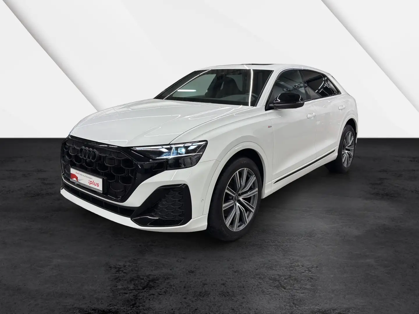 Audi Q8 50 TDI quattro S line Black Pano 360°Kamera Mat... Weiß - 2