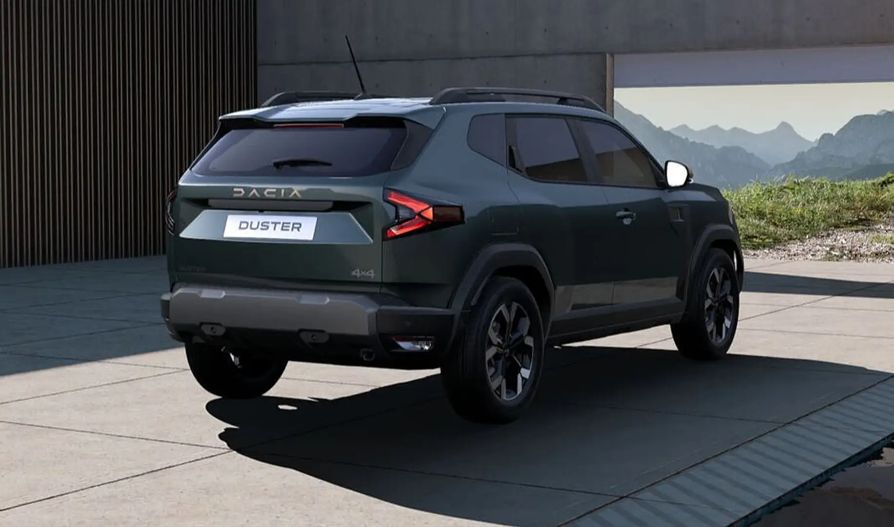 Dacia Duster TCe 130 4x4 Extreme +SHZ+360° Grün - 2