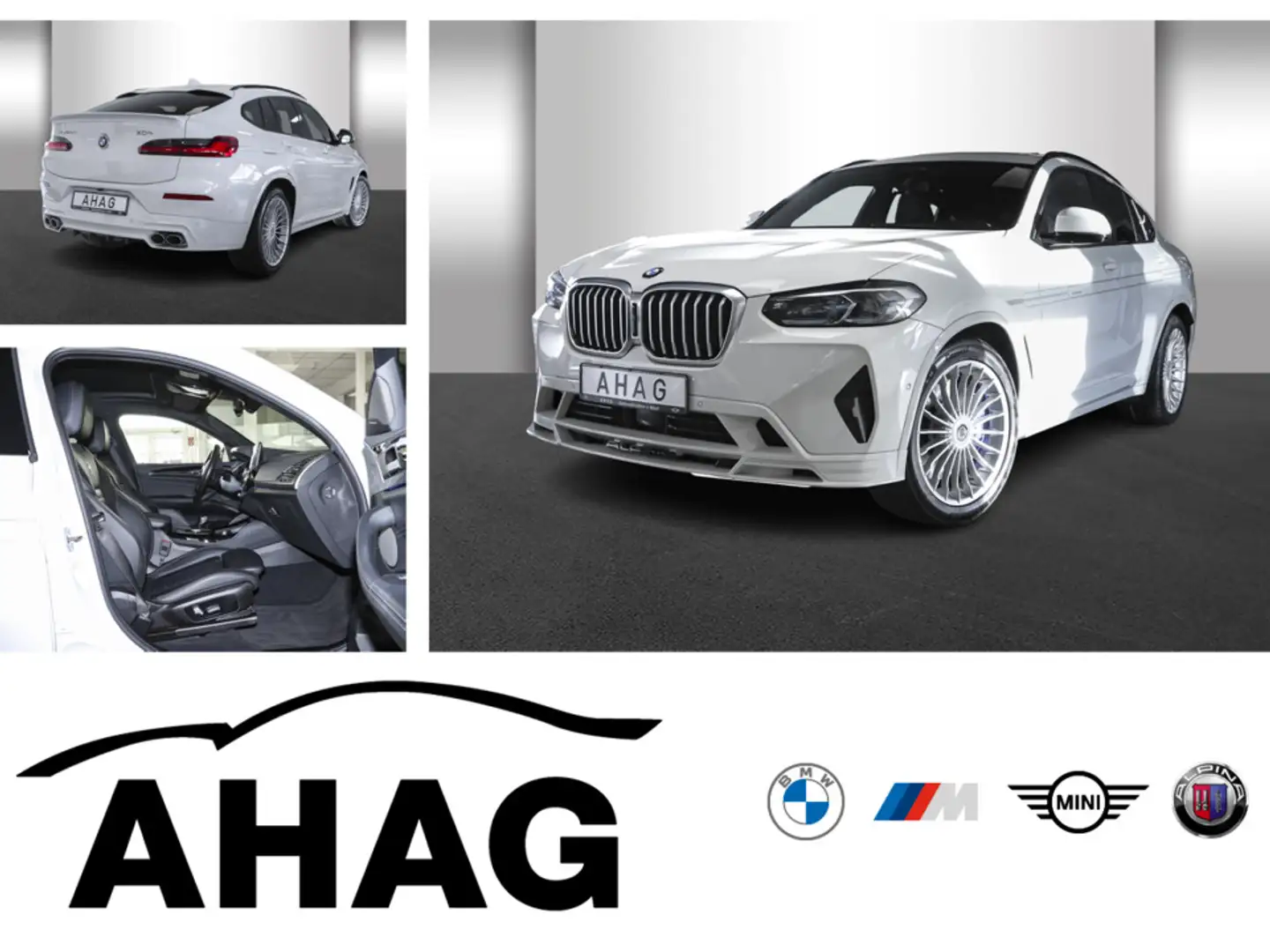 Alpina XD4 3.0 Navi Leder Panoramadach LED Scheinwerfer Bluet Weiß - 1