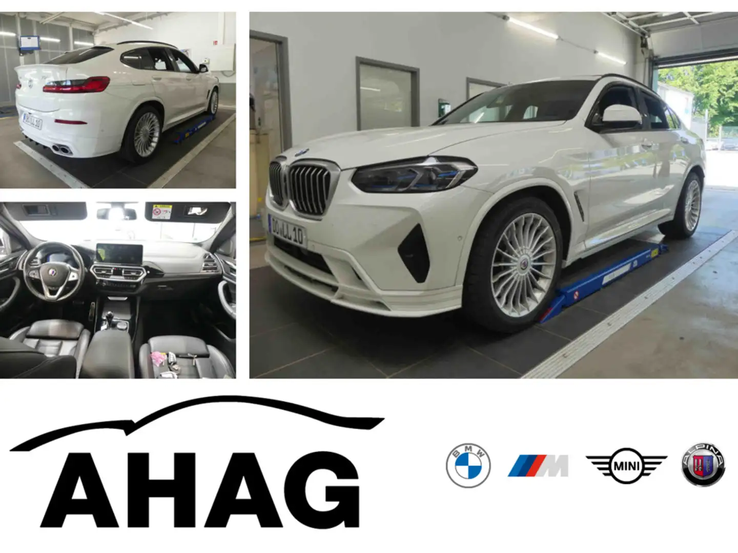 Alpina XD4 3.0 Navi Leder Panoramadach LED Scheinwerfer Bluet Weiß - 1