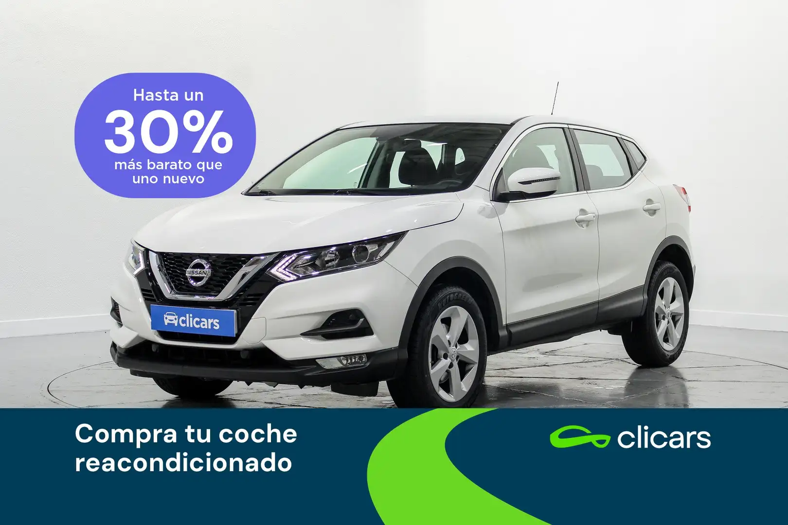 Nissan Qashqai 1.5dCi Acenta 4x2 85kW Blanco - 1