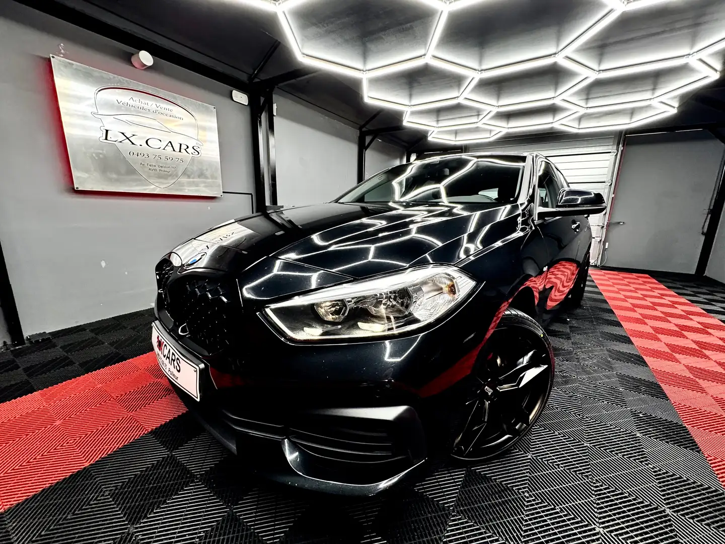 BMW 116 🔺BMW SERIE 1*LOOK M*LED*116D🔺 Noir - 2