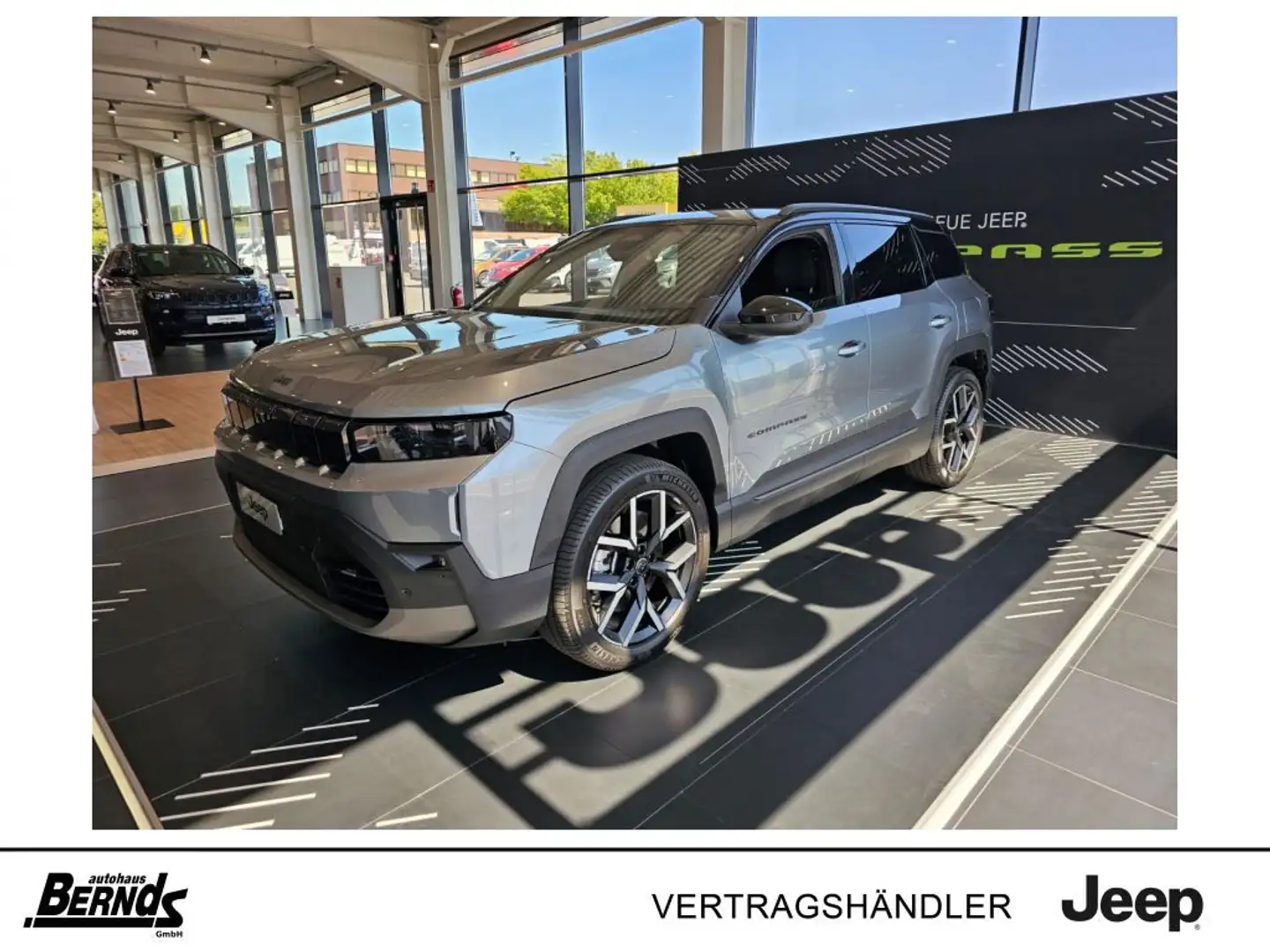 Jeep Compass 1.2 e-Hybrid First Edition GLASDACH KOMFORT SICHER Gris - 2