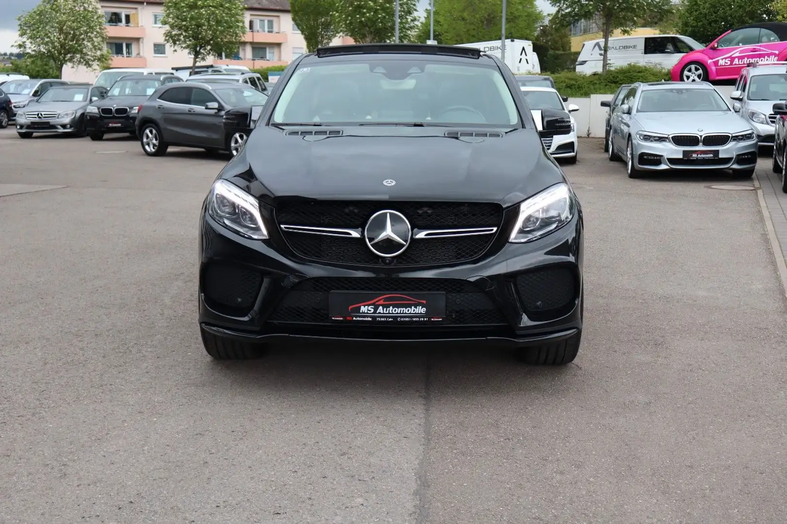 Mercedes-Benz GLE 500 Coupe 4-Matic *AMG Line* Pano_Distr_360° Negro - 2
