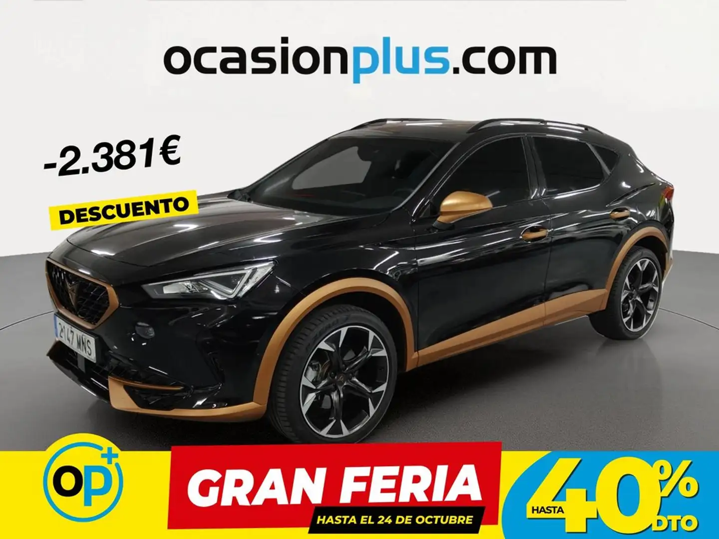 CUPRA Formentor 1.5 TSI 150 DSG Negro - 1