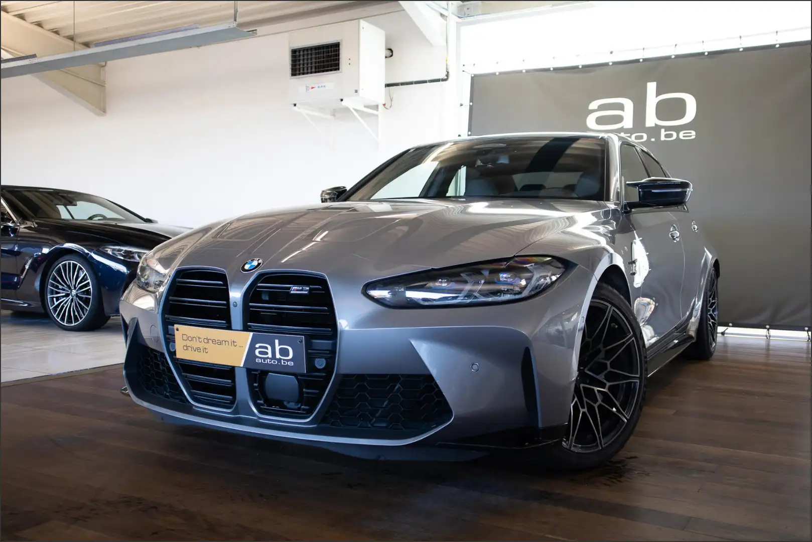 BMW M3 COMPETITION xDRIVE,LASER,HARMAN/K,HEAD-UP, CARBON Grau - 1