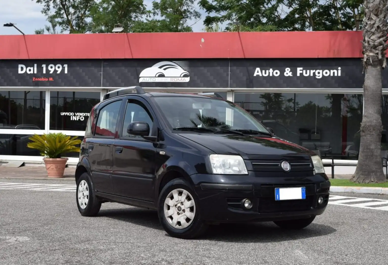 Fiat Panda 1.2 Dynamic Class 69CV Schwarz - 1