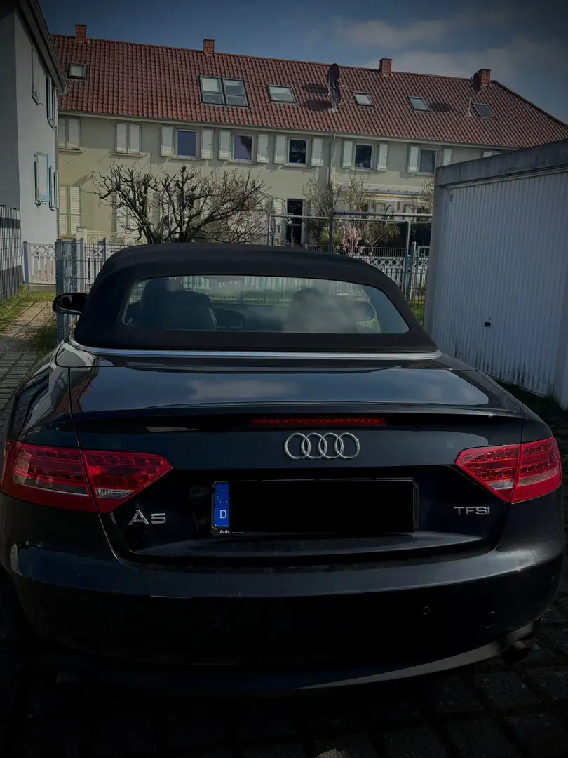 Audi A5 Cabrio 2.0 TFSI S-Line Schwarz - 2