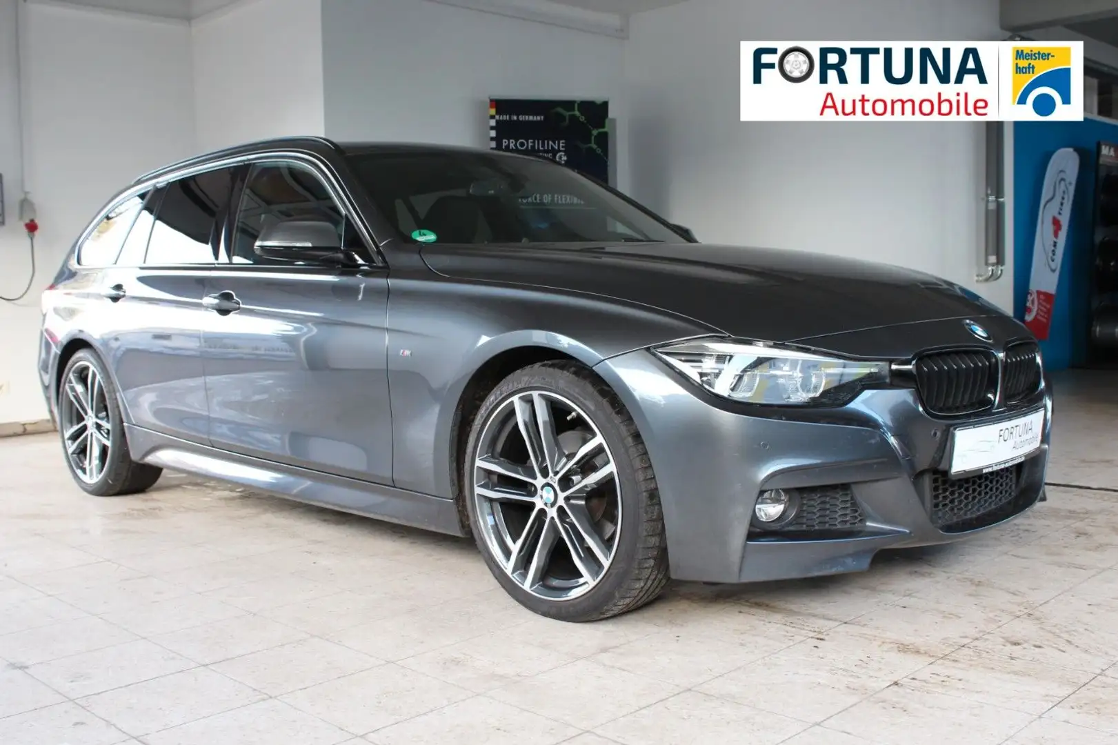 BMW 320 i Aut. M Sport Shadow LED Navi HUD Gris - 1