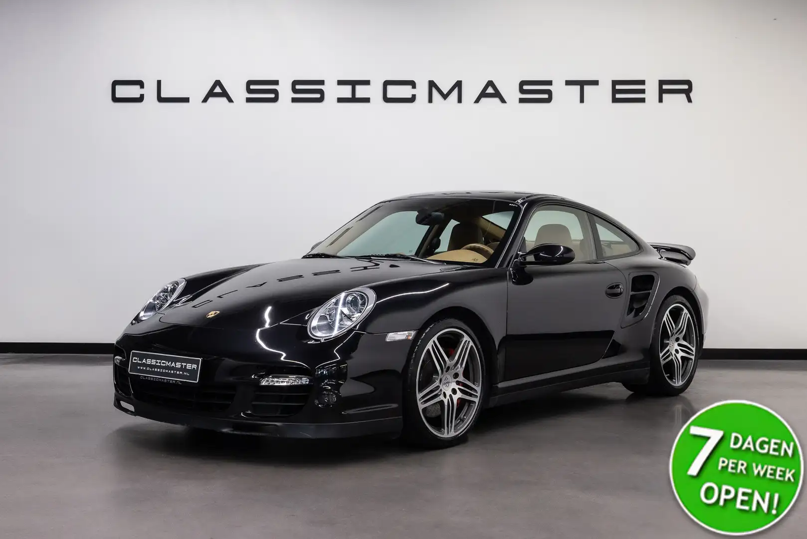 Porsche 997 3.6 Turbo Coupé  Dealer auto Noir - 1