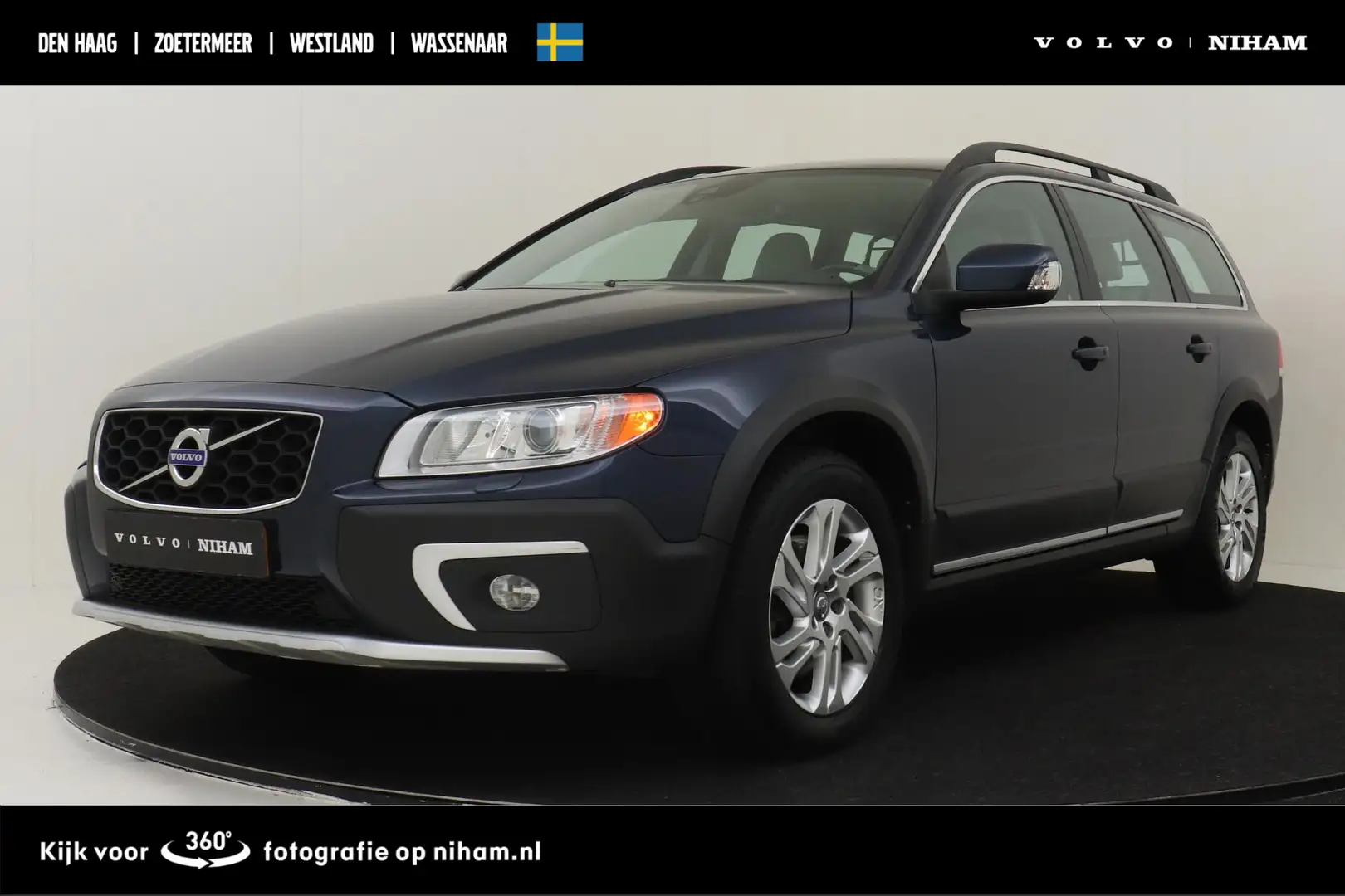 Volvo XC70 T5 FWD NORDIC+ -LEDER|VERW.VOORSTOELEN|ADAP.XENON| Bleu - 1