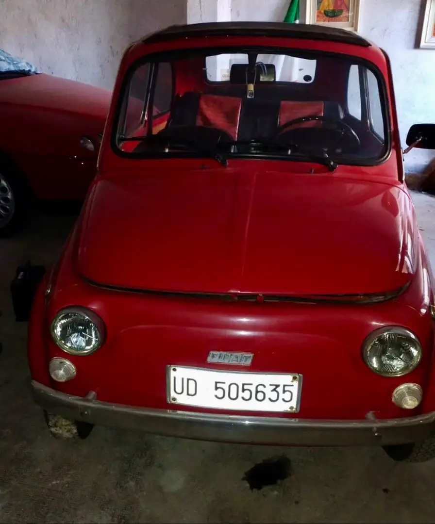 Fiat 500 R Rojo - 1