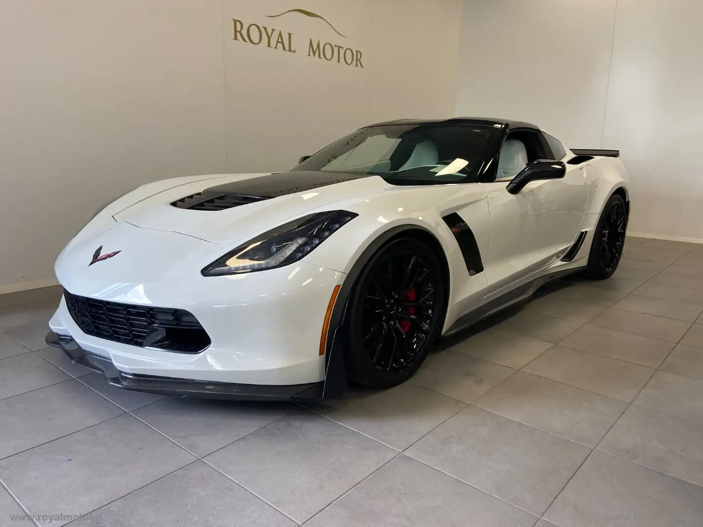 Chevrolet Corvette Z06 6.2 V8 Coupé 3LZ aut. Bílá - 1
