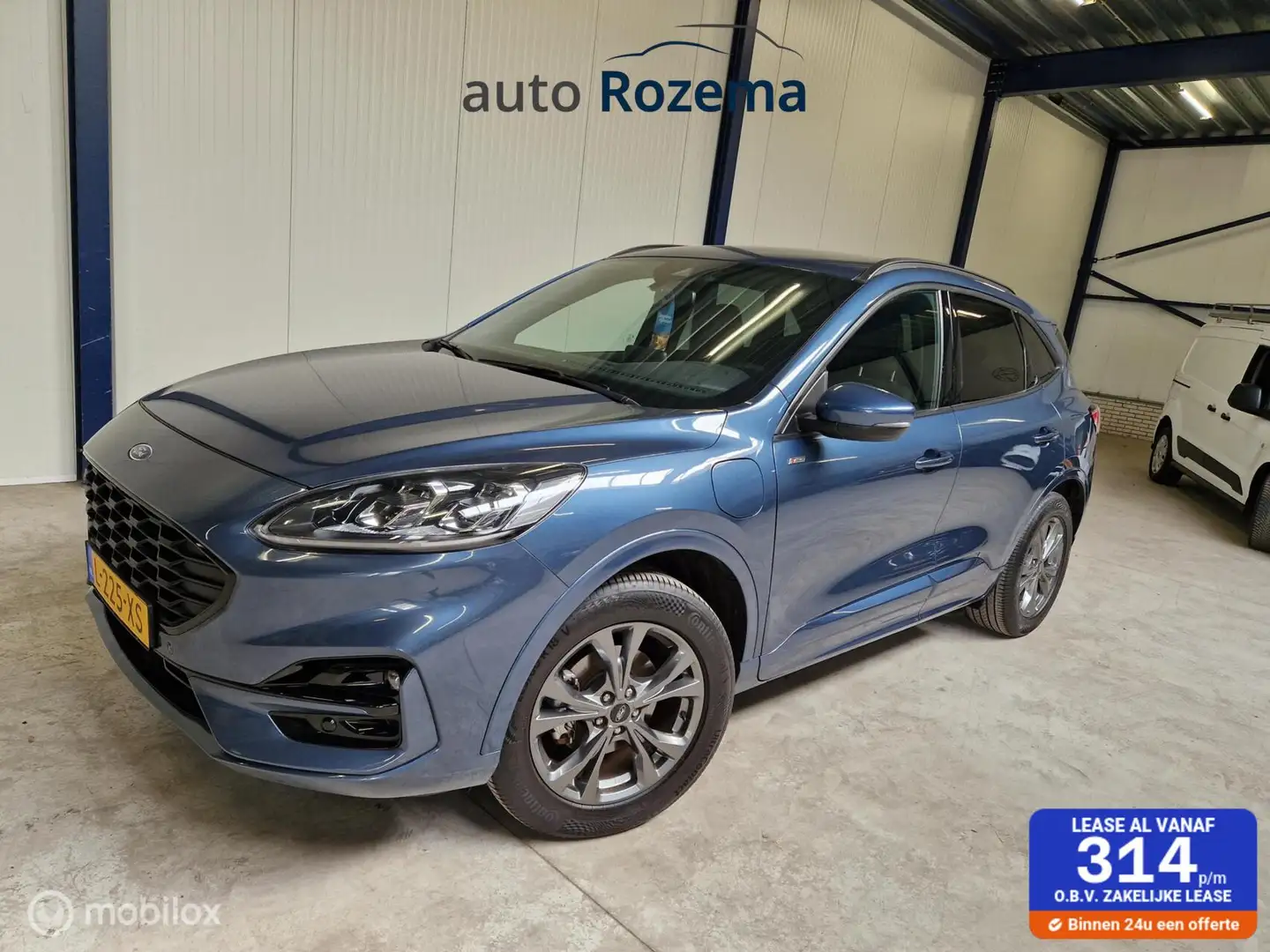 Ford Kuga 2.5 PHEV ST-Line X Ecc Navi Leder-Alcant Elec-Haak Bleu - 1