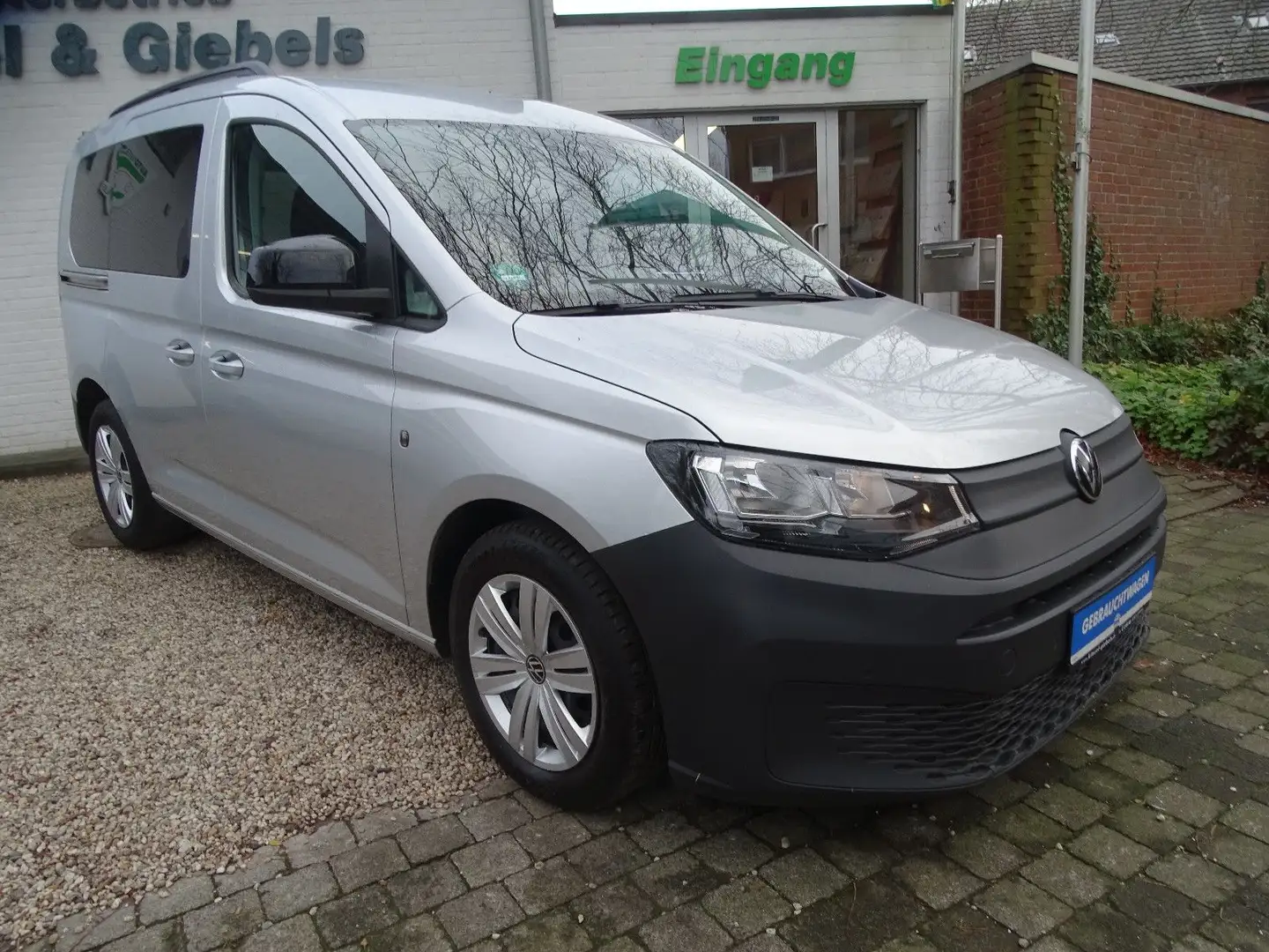 Volkswagen Caddy DSG Navi PDC AHK Argent - 1