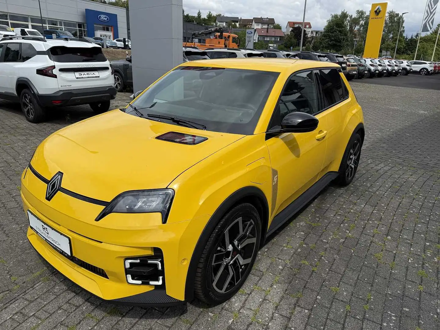 Renault R 5 5 E-Tech Techno 150 Comfort Range Driving-P. Winte Giallo - 1