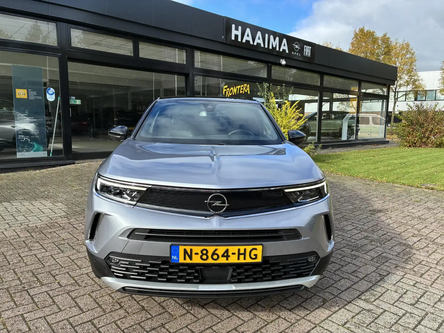 Opel Mokka 1.2 Turbo 130Pk Ultimate | Climate control | Navig Grijs - 2