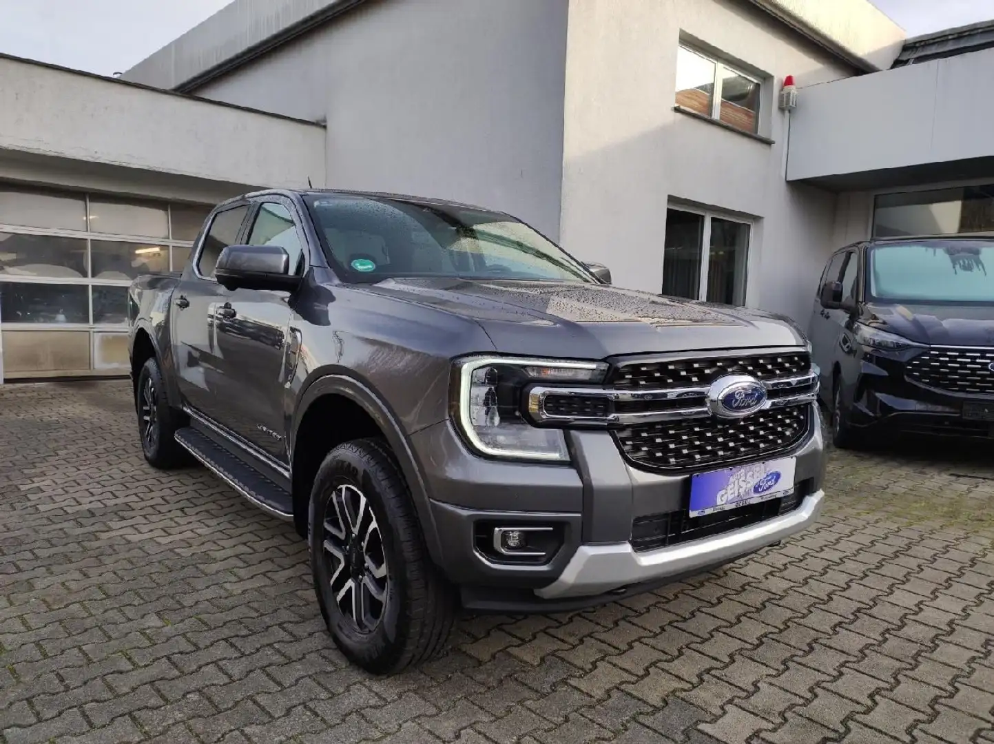 Ford Ranger Limited 4WD DoKa AHK LED Navi ACC Winterp Grau - 1
