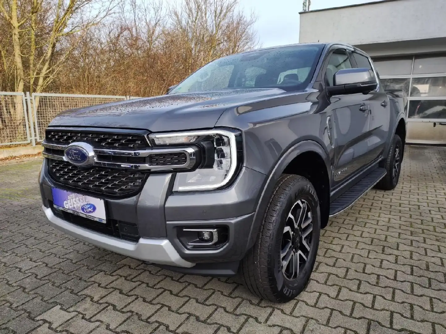 Ford Ranger Limited 4WD DoKa AHK LED Navi ACC Winterp Grau - 2