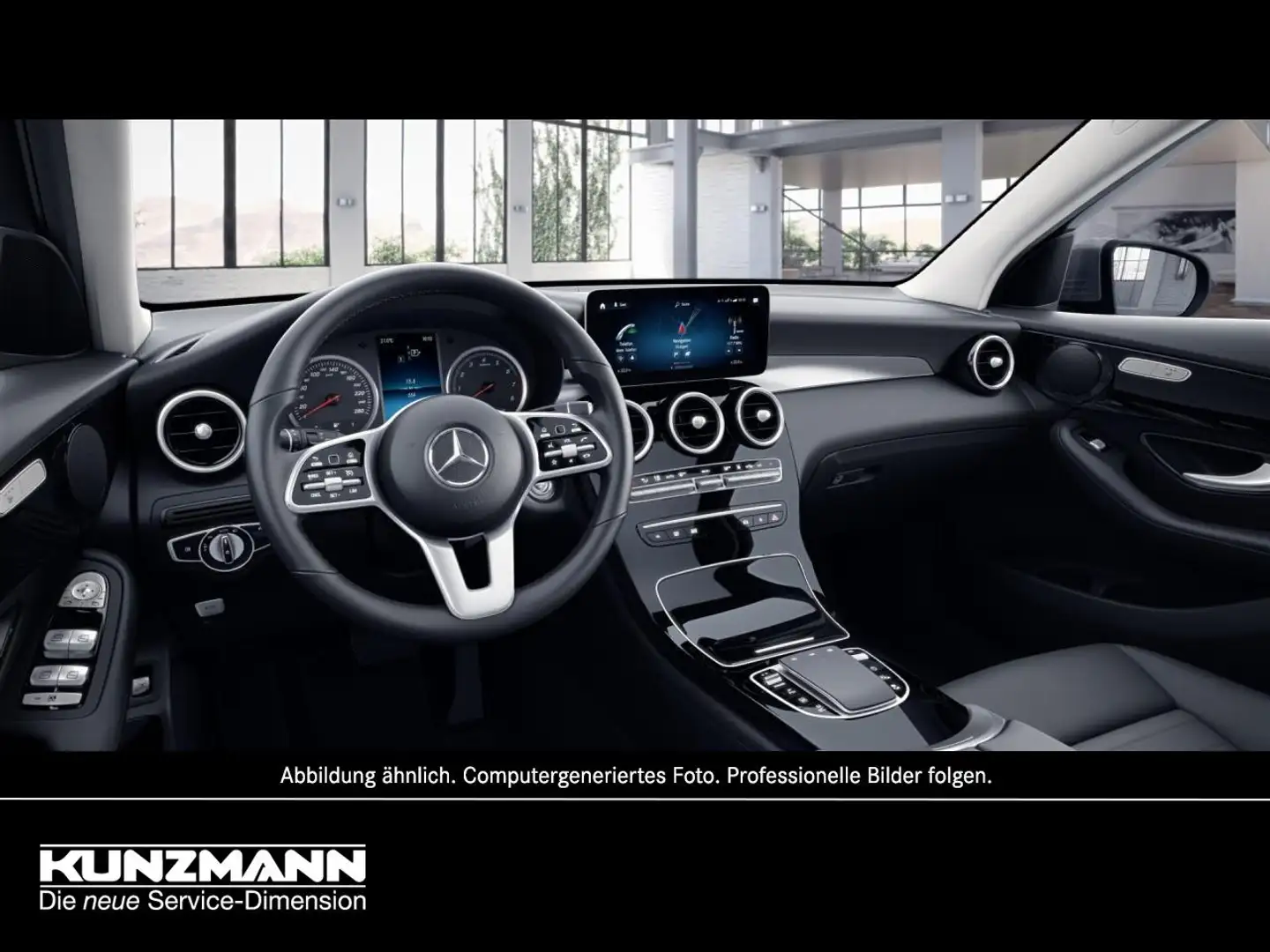 Mercedes-Benz GLC 300 e 4M MBUX Navi Kamera AHK Keyless-Go Grau - 2