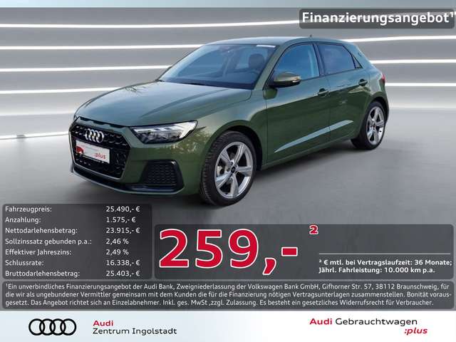 Imagine Audi A1 Sportback 30 TFSI LED ACC 17" PDC+ Advanced