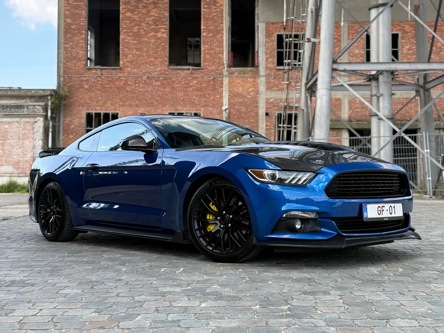 Ford Mustang Mustang 2.3 Eco Boost Blauw - 2