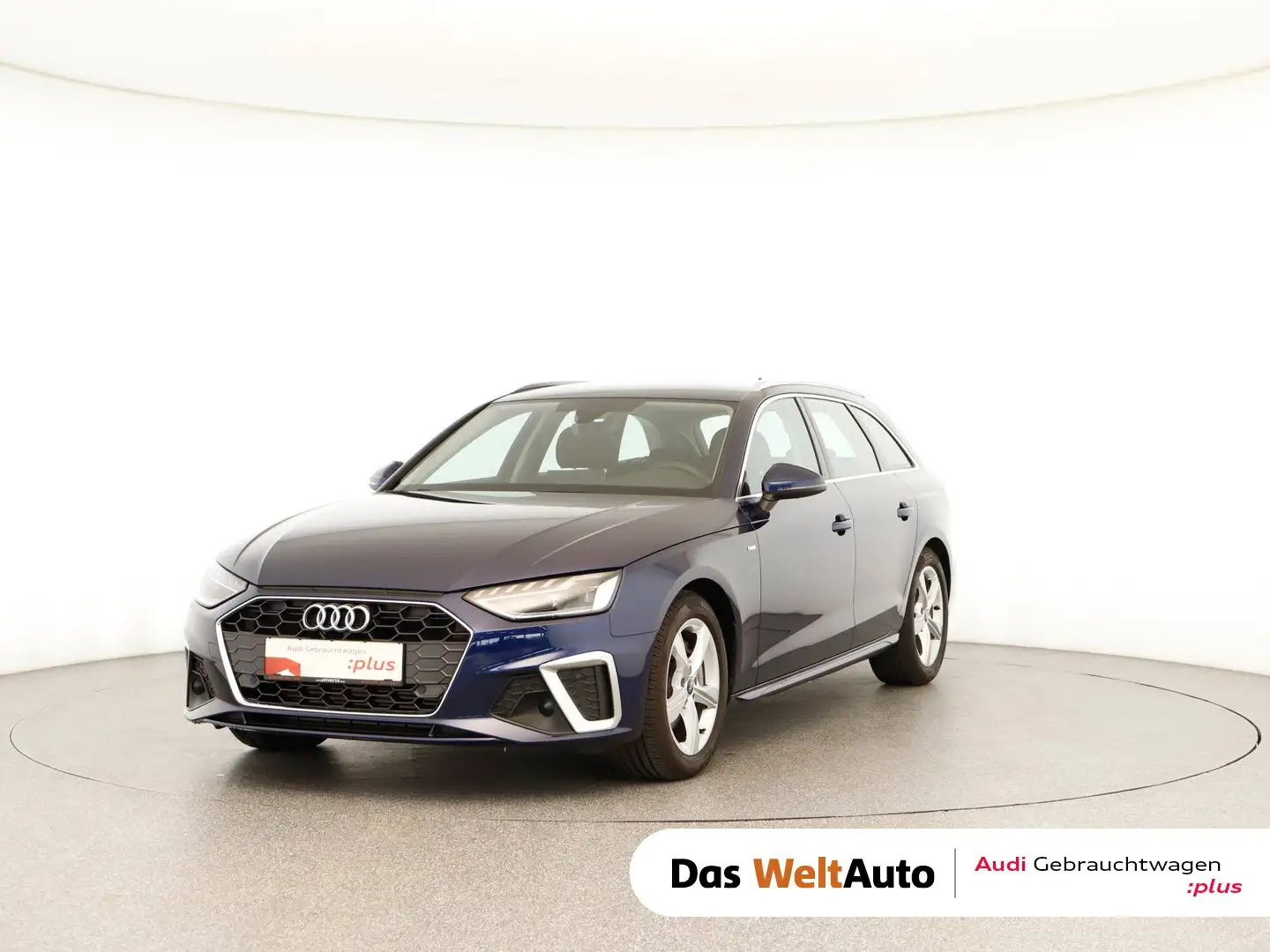 Audi A4 40 TFSI S line Blau - 1