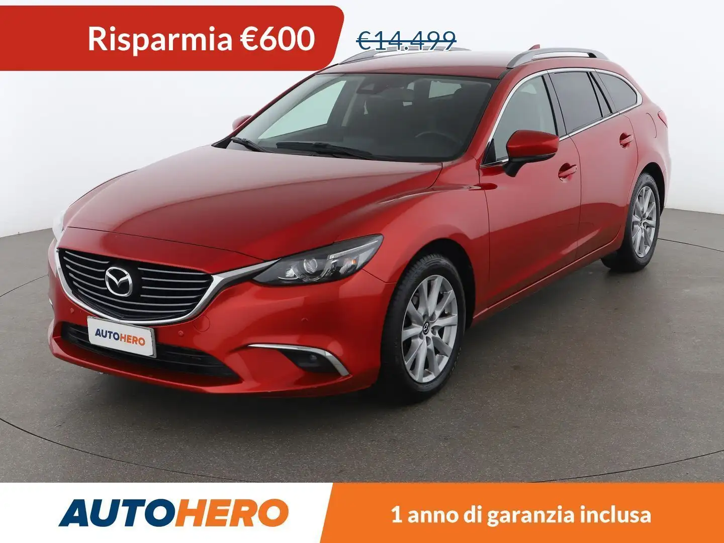 Mazda 6 2.2 Turbodiesel Business-Line Wagon  150 CV Rosso - 1