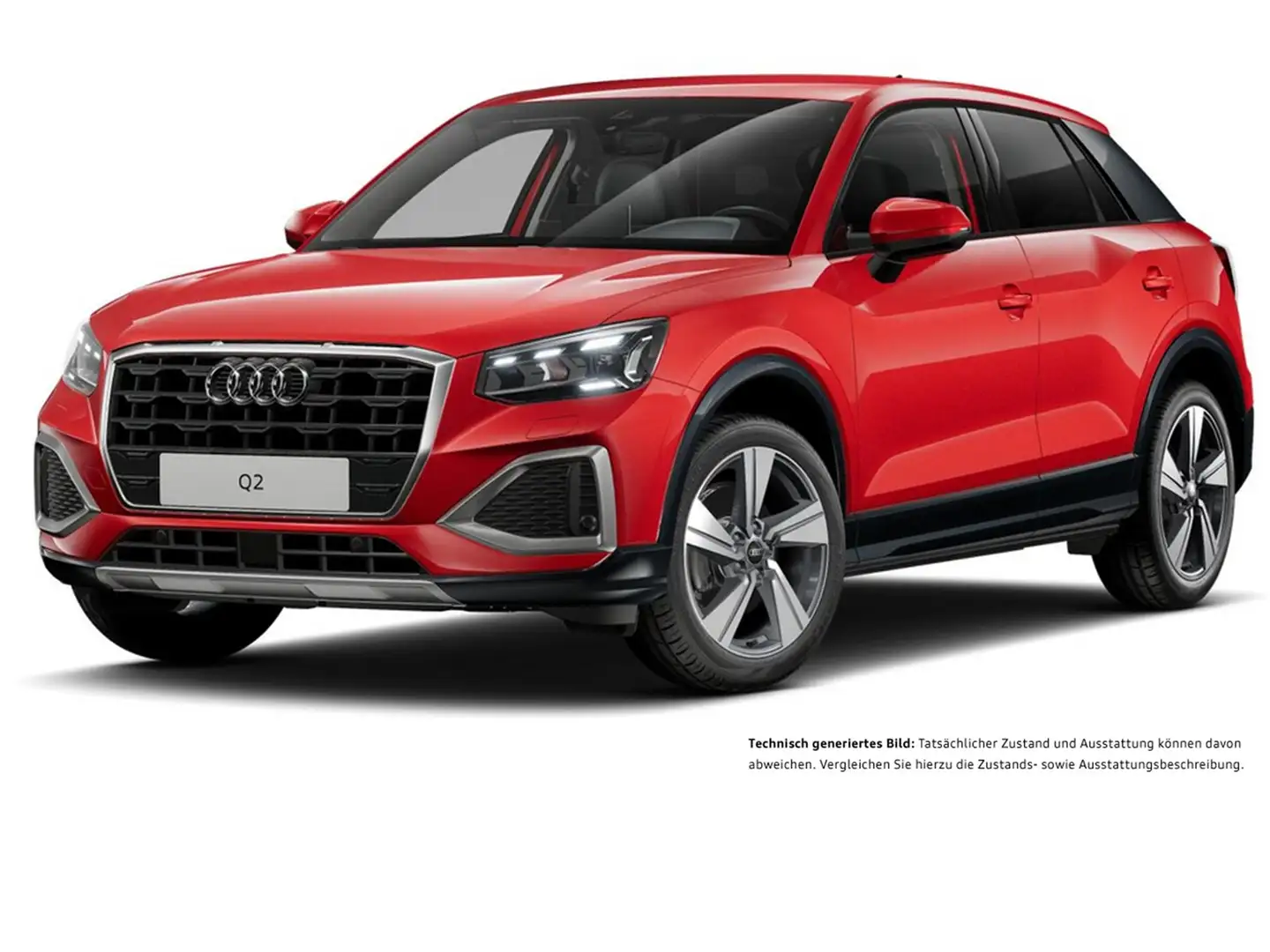 Audi Q2 35 advanced AHK LM18 ACC MATRIX EKLAPPE NAVI+ Rot - 2