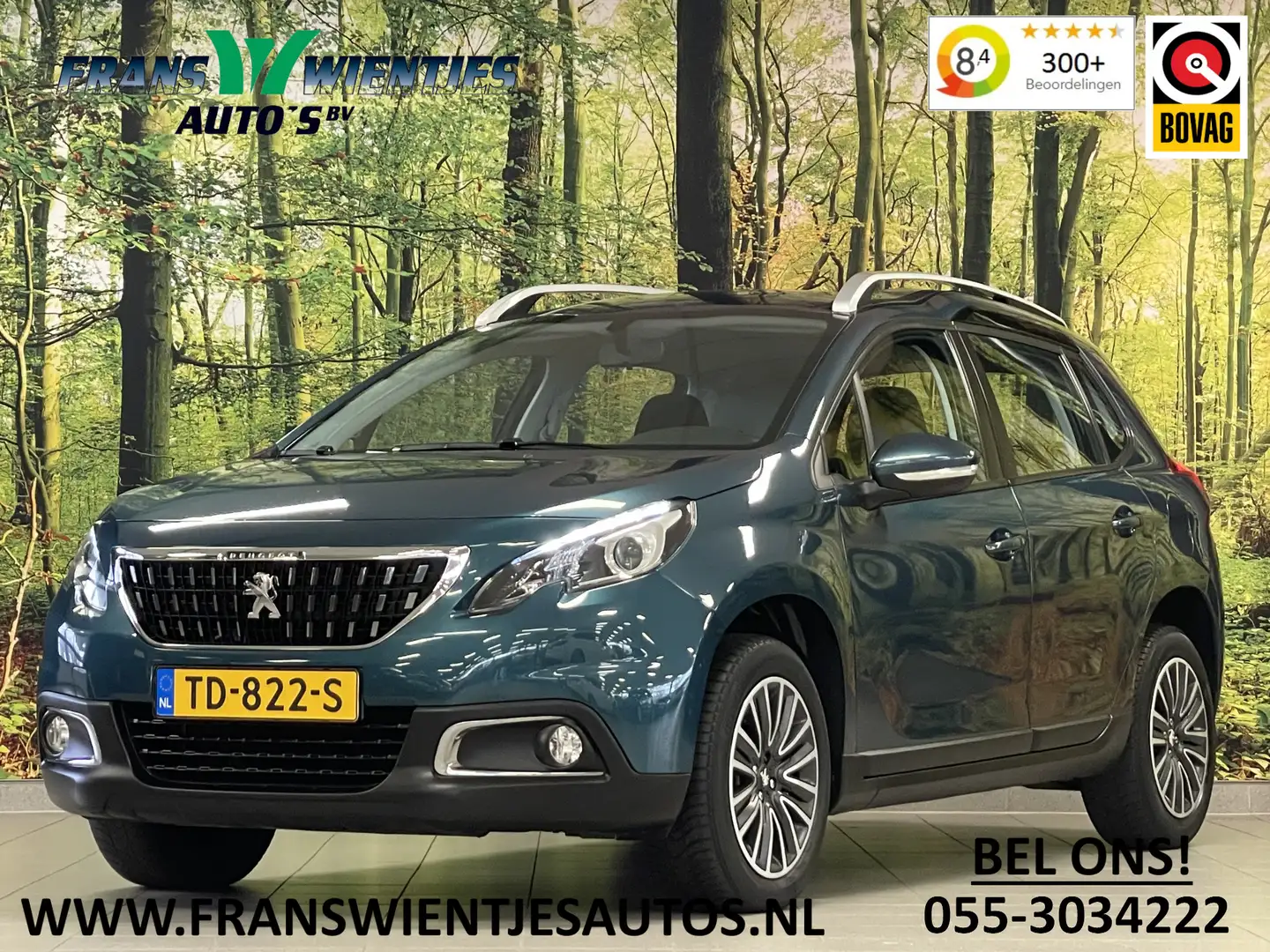 Peugeot 2008 1.2 PureTech Active Apple Carplay | Android Auto | Groen - 1