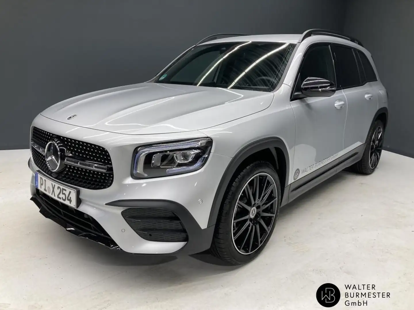 Mercedes-Benz GLB 200 AMG-Line+Night+Easy-Pack+PDC+MBUX+LED Silber - 2