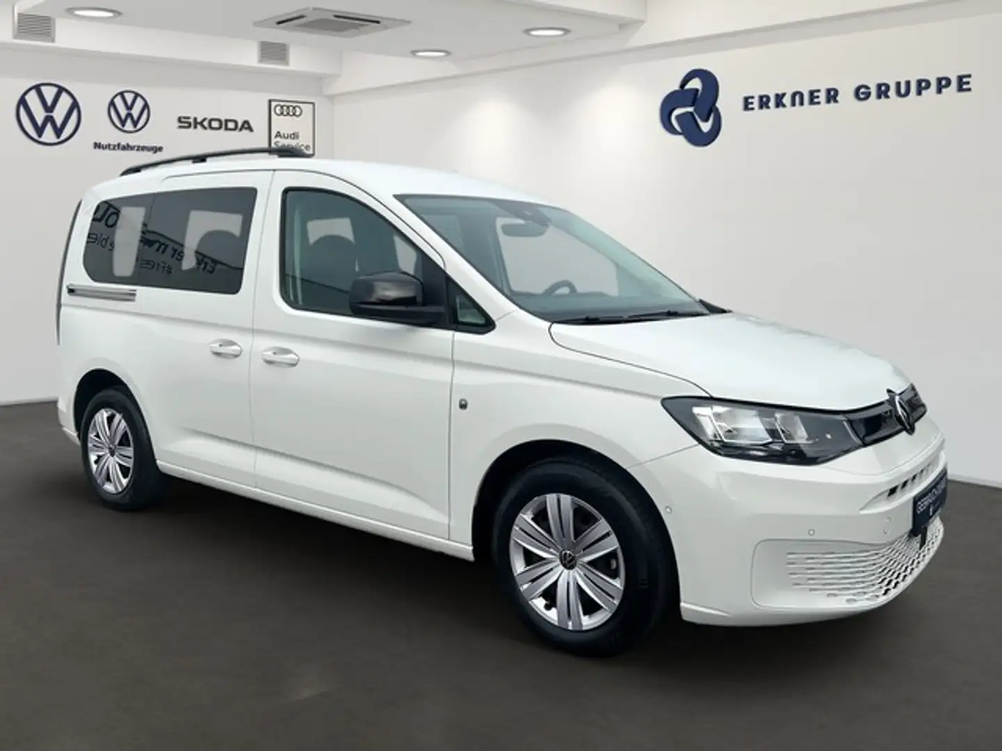 Volkswagen Caddy 2.0TDI KLIMA+PARK-ASSIST+SITZHZG+++ Weiß - 2