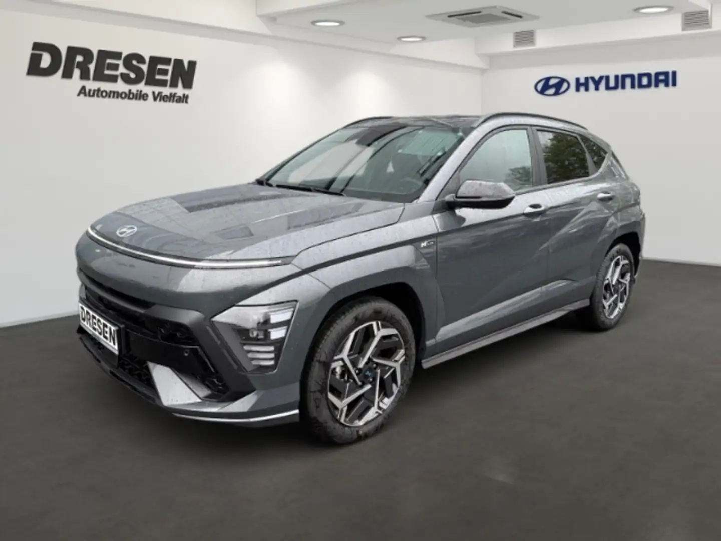Hyundai KONA N-Line (MY25) 1.6 Automatik+Navi+Panorama Szary - 1