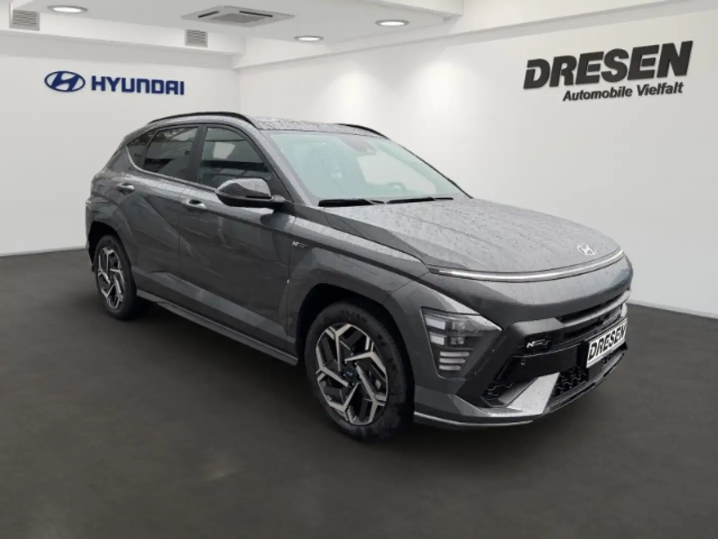 Hyundai KONA N-Line (MY25) 1.6 Automatik+Navi+Panorama Szary - 2