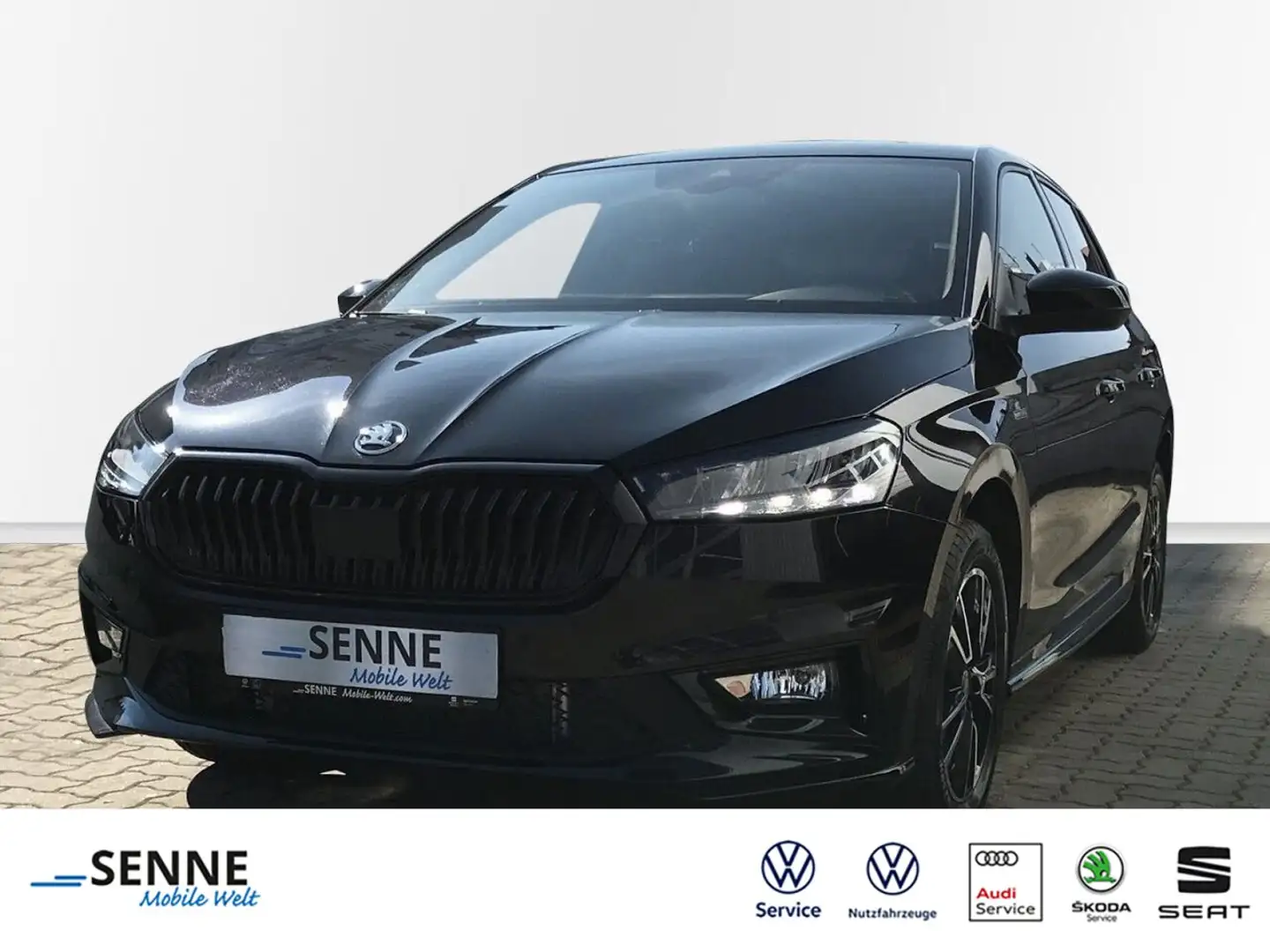 Skoda Fabia Fabia 1.0 TSI DSG Monte Carlo, Kamera,LED,Sitzh. Noir - 1