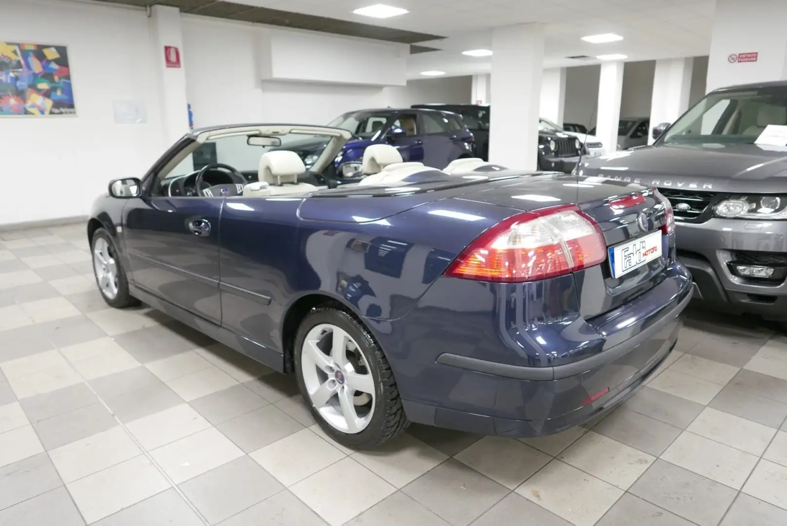Saab 9-3 Cabriolet 1.9 TiD 16V DPF Vector Blu/Azzurro - 2